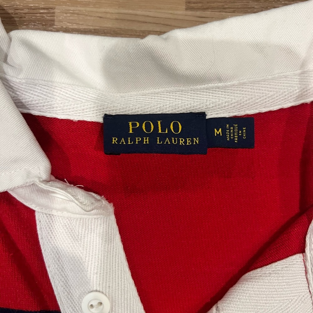 Ralph Lauren Cropped Rugby Shirt - Picture 5 of 5